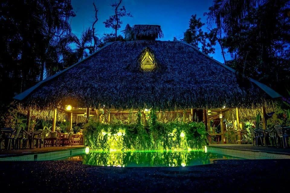 La Palapa Ecolodge Portalón Buitenkant foto