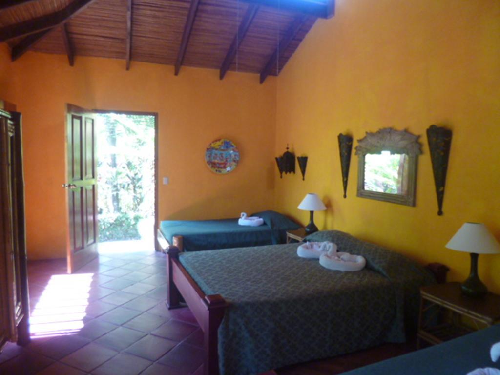 La Palapa Ecolodge Portalón Buitenkant foto
